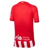 Virallinen pelipaita Atlético Madrid Koti 2023-24 Lyhythihainen - Lasten ( + Lyhyet housut )